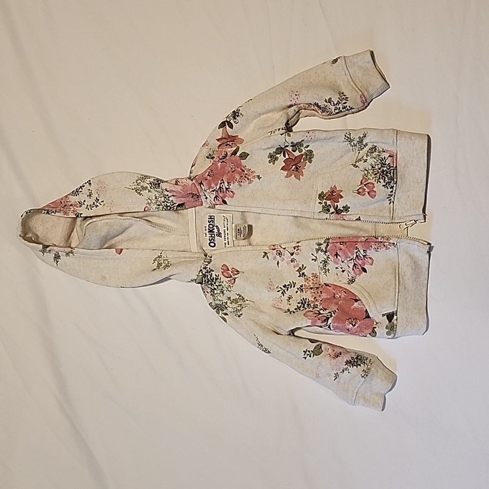 Toddler girls zipup hoodie